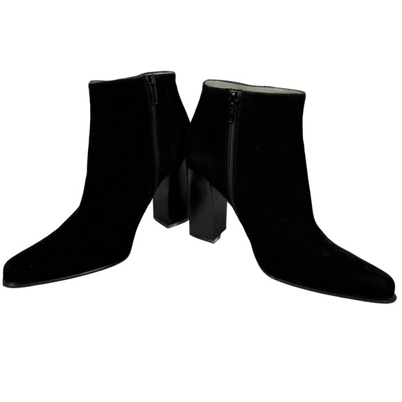 PRADA Black Suede Booties, Size 8 main image 8